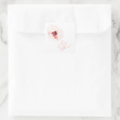 Sticker Carré L'amour est doux – Romantique (Sac)