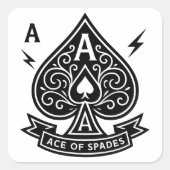 Sticker Carré lampe (Devant)