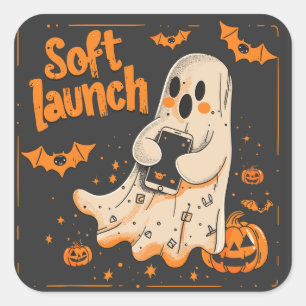 Sticker Carré Lancement souple ExDesigner Halloween