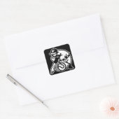 Sticker Carré Lanceur (Enveloppe)