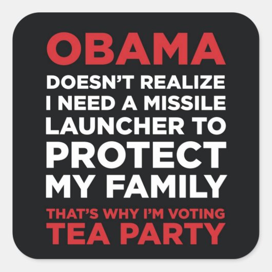 Sticker Carré Lanceurs de missiles (Devant)