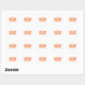 Sticker Carré L'ancien code est hanté Drôle de programmeur dével (Feuille)