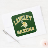 Sticker Carré Langley Saxons (Enveloppe)