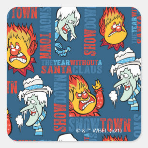 Sticker Carré L'ANNÉE SANS Snowtown Showdown SANTA CLAUS™