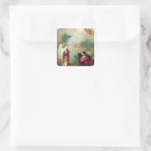 Sticker Carré L'annonce (Sac)