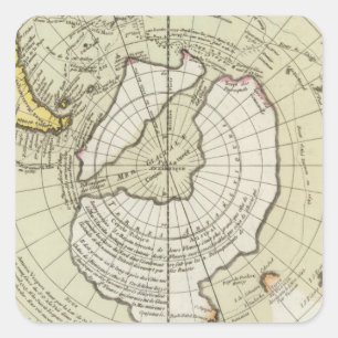 Sticker Carré L'Antarctique 4