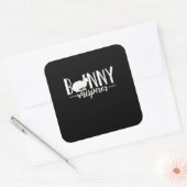 Sticker Carré Lapin Lapin Whisperer (Enveloppe)