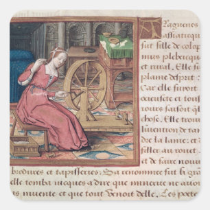 Sticker Carré L'arachné, de 'luttent DES Femmes Celebres