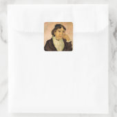 Sticker Carré L'Arlesienne (Madame Ginoux) par Vincent van Gogh (Sac)