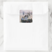 Sticker Carré L'arrivée de la procession de Sainte-Anne (Sac)