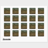Sticker Carré L'arrivée d'Isabella de Parme (Feuille)