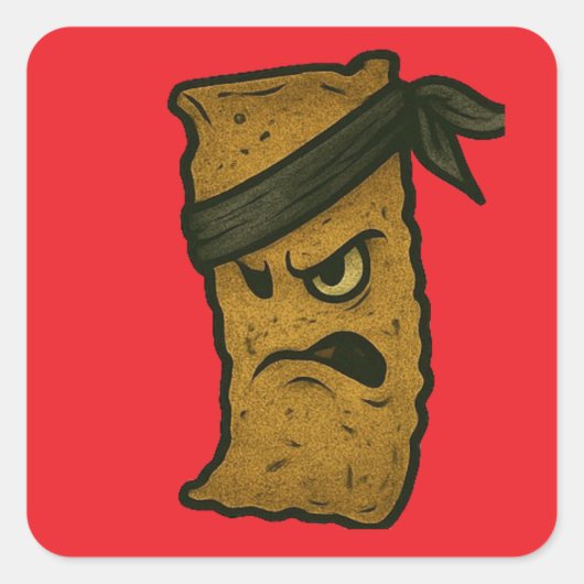 Sticker Carré Lasanghetti's Stackwell (Devant)