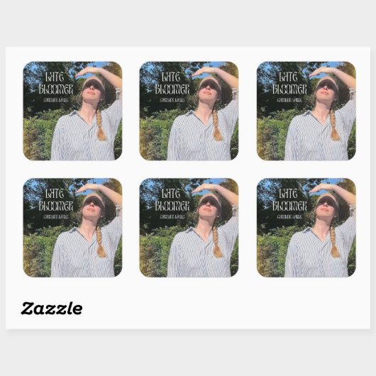 Sticker Carré Late Bloomer Sticker!! (Feuille)