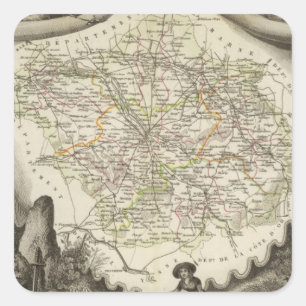 Sticker Carré L'aube