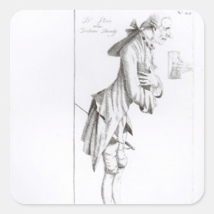 Sticker Carré Laurence Sterne