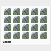 Sticker Carré Lavande (Feuille)