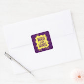 Sticker Carré Lave-toi les mains (Enveloppe)