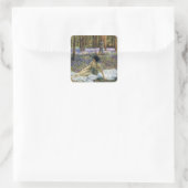 Sticker Carré Lawrence Alma Tadema Bluebells (Sac)