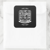 Sticker Carré Lawyer Can Divorce It (Sac)