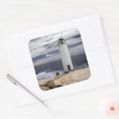 Sticker Carré Laxe Lighthouse | Galicia, Spain (Enveloppe)
