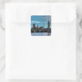 Sticker Carré ldp Londres - WESTMINSTER view - (Sac)