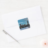 Sticker Carré ldp Londres - WESTMINSTER view - (Enveloppe)