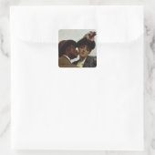Sticker Carré Le baiser, 1887 (Sac)