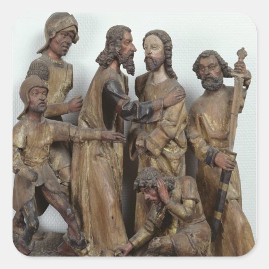 Sticker Carré Le Baiser de Judas, d'Anvers (Devant)