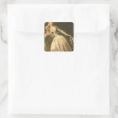 Sticker Carré Le baiser volé, c.1788 (Sac)