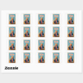 Sticker Carré Le Baron Burger (Feuille)