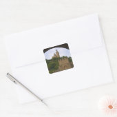 Sticker Carré Le bastion médiéval des Tsarevets (Enveloppe)