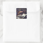 Sticker Carré Le bon samaritain (Sac)