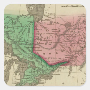 Sticker Carré Le Canada 3