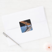 Sticker Carré Le Canadarm2 et les ailes de panneaux solaires (Enveloppe)