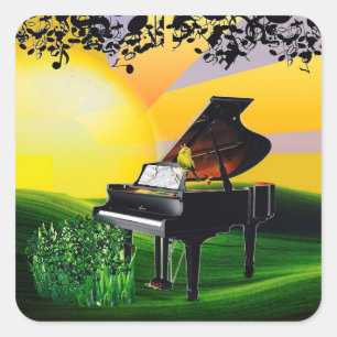 STICKER CARRÉ LE CANAIRE DU LEVER !