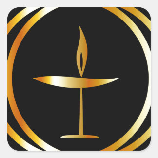 Sticker Carré Le Chalice flamboyant