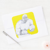 Sticker Carré Le Champ de bataille (Enveloppe)