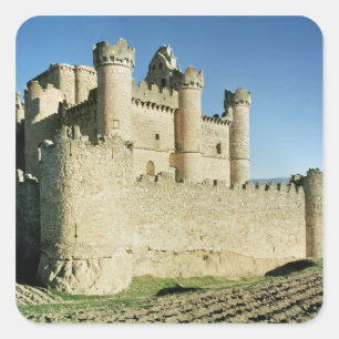 Sticker Carré Le château