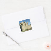 Sticker Carré Le château (Enveloppe)