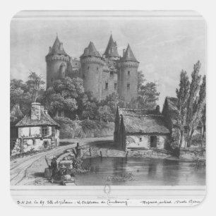 Sticker Carré Le Château de Combourg