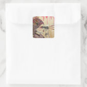 Sticker Carré Le chercheur (Sac)