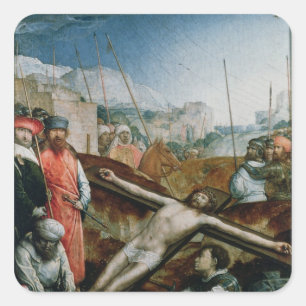 Sticker Carré Le Christ a augmenté sur la croix, 1496-1504