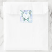 Sticker Carré Le ciel a un nouvel ange (Sac)