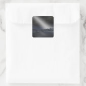 Sticker Carré Le ciel nocturne d'une hypothétique planète alien (Sac)