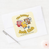 Sticker Carré Le club du livre interdit (Enveloppe)