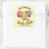 Sticker Carré Le club du livre interdit (Sac)