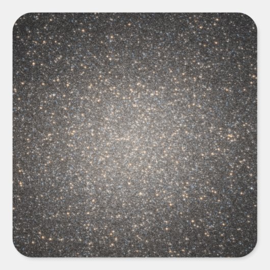 Sticker Carré Le coeur de la grappe mondiale Omega Centauri (Devant)