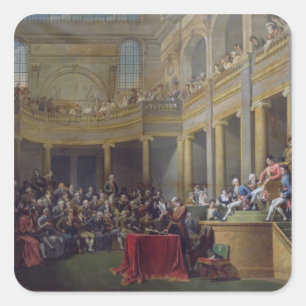 Sticker Carré Le Comité de Lyon, le 26 janvier 1802, 1808