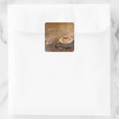 Sticker Carré Le concept de l'artiste (Sac)