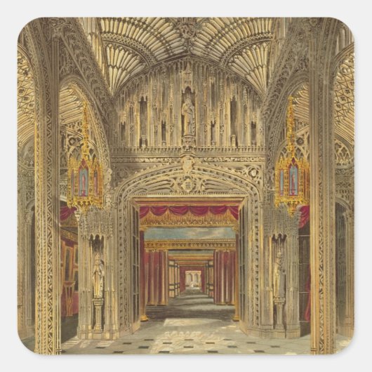 Sticker Carré Le Conservatoire de Carlton House de Roy de Pyne (Devant)